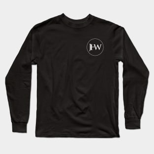 JHW logo white Long Sleeve T-Shirt